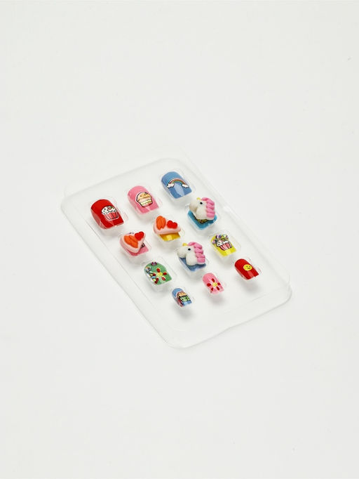 Детские накладные ногти «Единорожка», 12 шт.