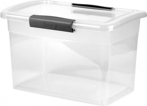 Ящик для хранения 14 л Laconic с защелками и ручкой , арт. BQ2525, KL2525