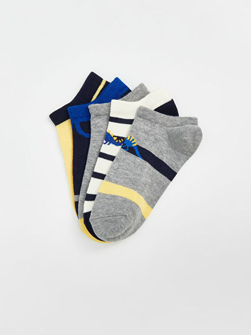 Desenli Erkek ?ocuk Patik ?orap 5li - Waikiki фото 2