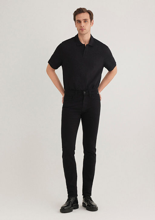 JAKE Siyah Comfort Jean Pantolon - Mavi фото 4