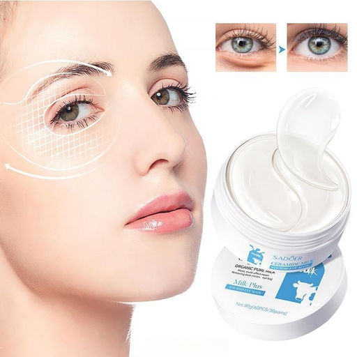 Sadoer Увлажняющие гидрогелевые патчи для глаз Milk Hydrating Eye Mask