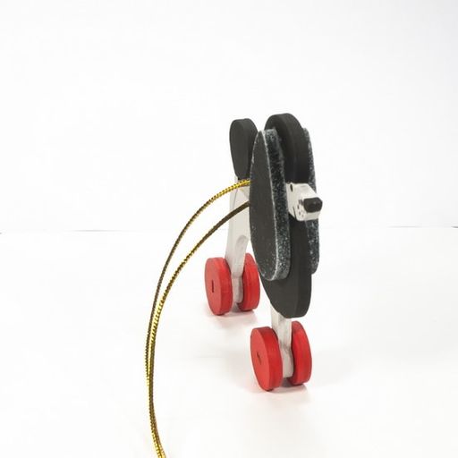 Елочная игрушка - Пудель черный 9005 - Idh фото 5