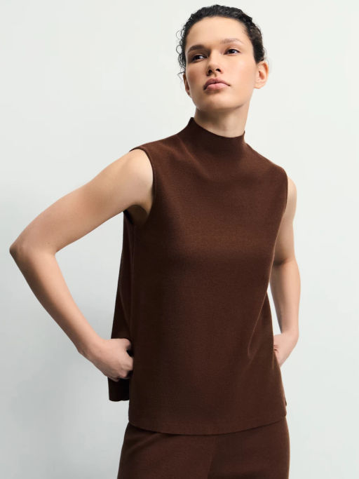 Трикотажный топ из вискозы / Zarina  фото 3