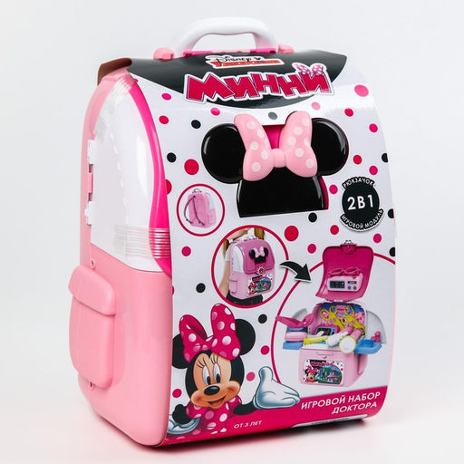Набор доктора игровой, Минни Маус, в рюкзачке - Disney фото 9
