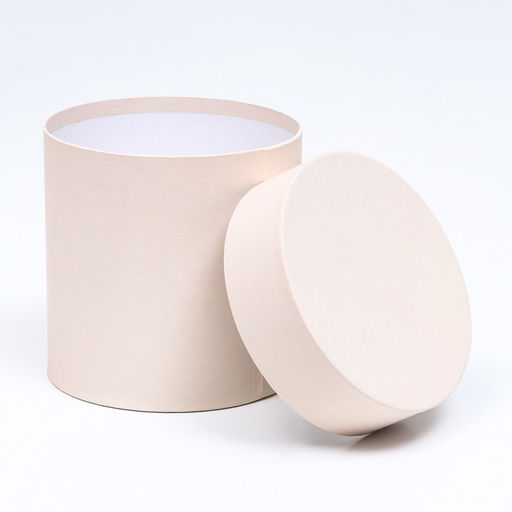 Набор шляпных коробок 5 в 1 Ваниль, 20 20 20 13,5 13,5 13,5 см - UPAK LAND фото 10