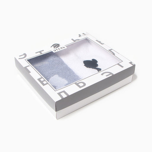 Набор полотенец Этель Парочка 35х50 см-2 шт, 100% хлопок, 350 г/м2  фото 6