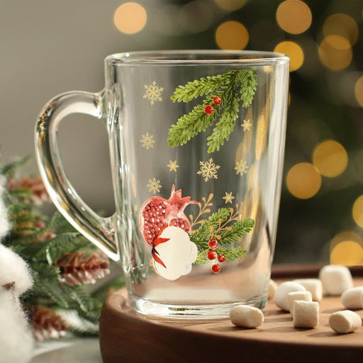 Кружка Новогодний гранат, 300 мл