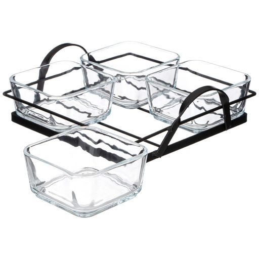 МЕНАЖНИЦА 4 СЕКЦИИ НА МЕТАЛ. ПОДСТАВКЕ - Agness фото 3