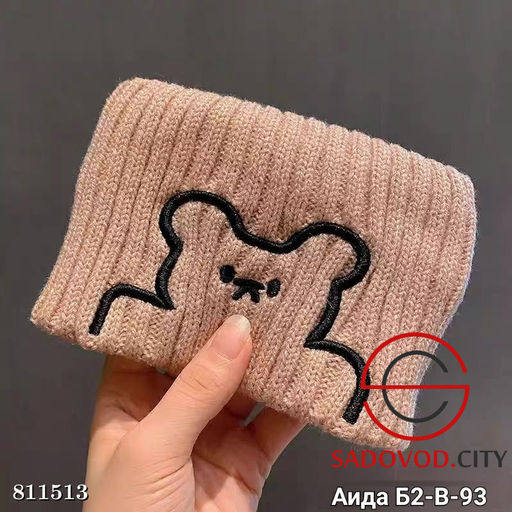 Повязка с нашивкой-медведь