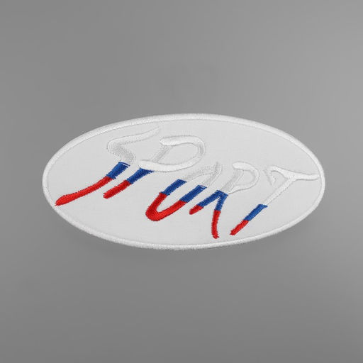 Цена за 2 шт. Термоаппликация «Sport», 10,7 × 5,1 см, цвет белый/триколор