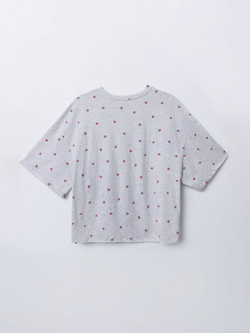 Комплект домашний женский свободного кроя серый - Mark formelle фото 6