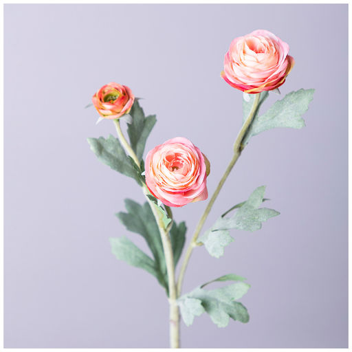 ЦВЕТОК ИСКУССТВЕННЫЙ РАНУНКУЛЮС ВЫСОТА=43СМ.