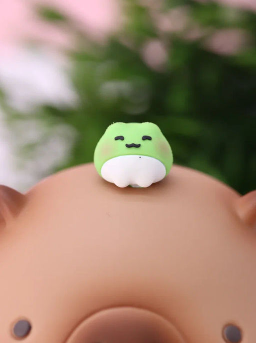 Копилка "Capybara Frog Friend", 15 см
