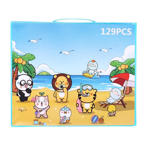 Набор для рисования Зверушки Синий - Calligrata фото 3