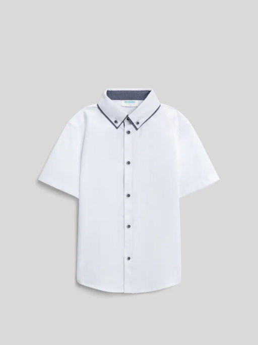 ACOOLA / Сорочка верхняя детская для мальчиков Potret белый  фото 2