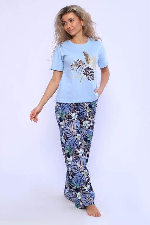 Костюм натали 71102 футболка и брюки из хлопка фото 10