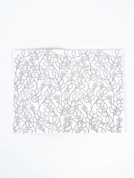 Ежедневник-смэшбук с раскраской "Расцветай", А5 80 листов