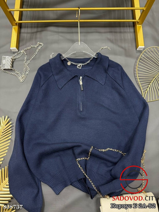 свитер с молнией женский - Bruno фото 4