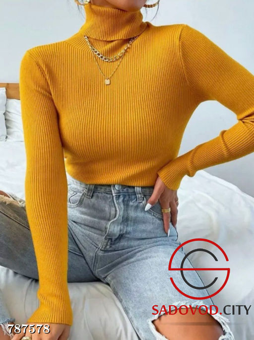 Женская базовая водолазка - Bruno фото 5