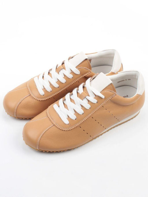 03-908396-5 DK. BEIGE Кеды женские (натуральная кожа)