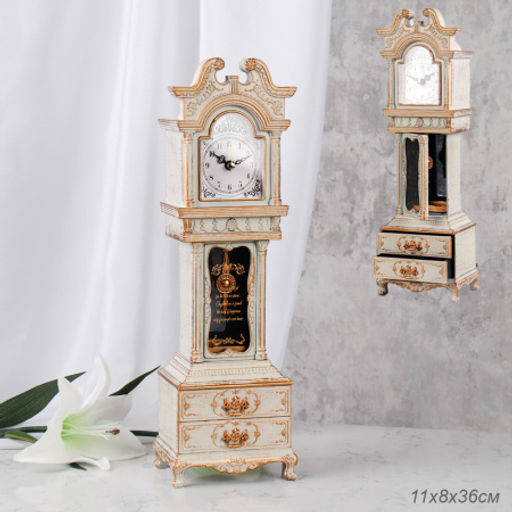 Цена за 1 шт. Часы настольные 36 см / 63316Е /уп 24/пластик - Галеонтрейд фото 7