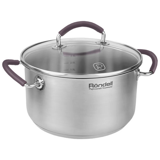 Кастрюля 3,1 л Rondell Akzent 20 см с/кр RD-1388 (ST)