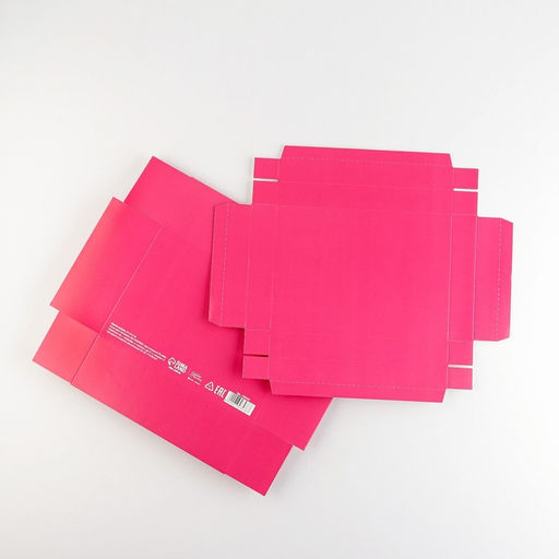 Цена за 2 шт. Коробка подарочная складная, упаковка, «Фуксия», 21×15×7 см