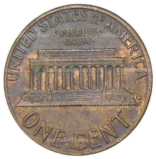 Монета 1 цент 1983 года США