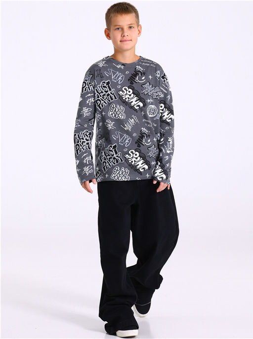 лонгслив 1ПДЛД4897001н - Апрель фото 2