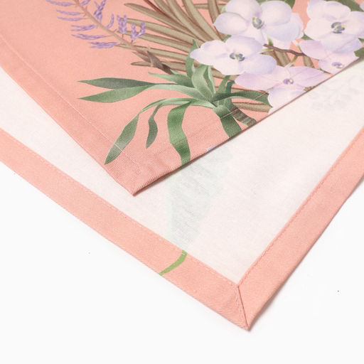 Набор салфеток «Этель» Tropical animals, 40×40 см - 4 шт., 100% хлопок., 190 г/м²