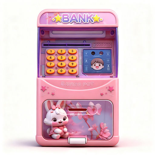 Копилка "Учимся копить" (свет, звук) в коробке