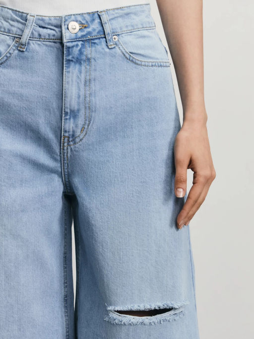 Джинсовые шорты бермуды / Zarina  фото 9