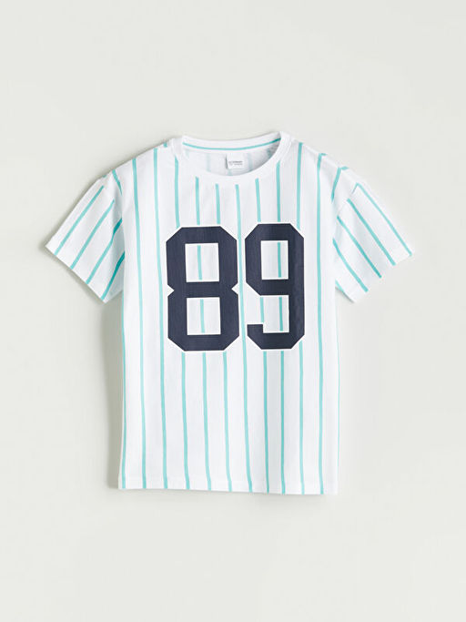 Bisiklet Yaka Erkek ?ocuk ?ortlu Pijama Tak?m?