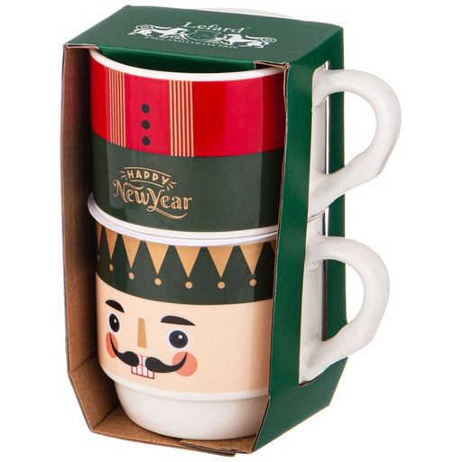 НАБОР КРУЖЕК LEFARD ЩЕЛКУНЧИК 2ШТ. 305МЛ  фото 2