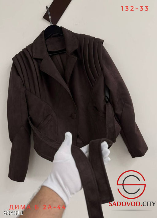 Замшевая женская куртка - Bruno фото 3