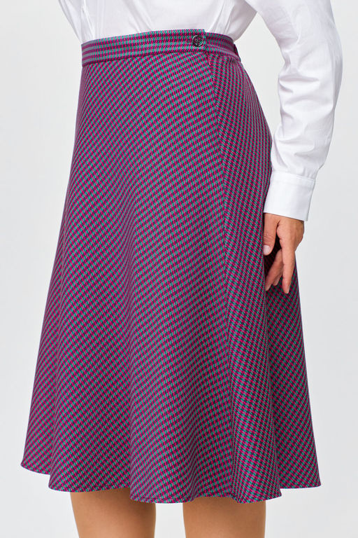 Блуза Swallow 803.2 черный+серебряный узор фото 79