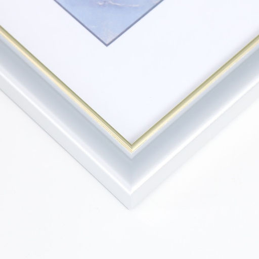 Фоторамка пластик "Офис 8" 21х30 см, серебро (пластик)