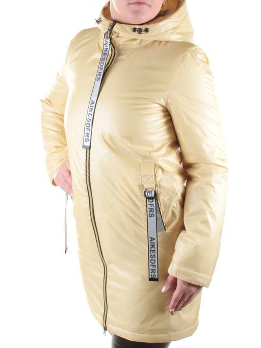 19158 YELLOW Куртка демисезонная женская Aikesdfrs - Fashion фото 3