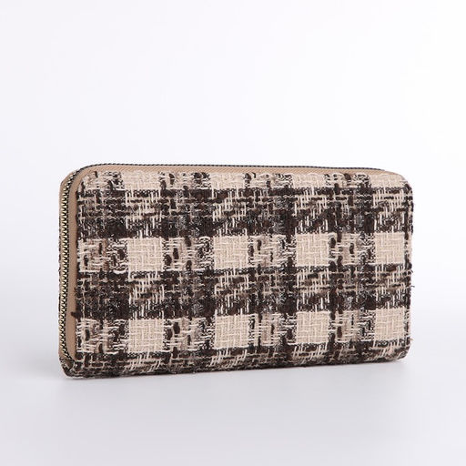 Кошелёк на молнии, цвет коричневый - Simaland фото 2