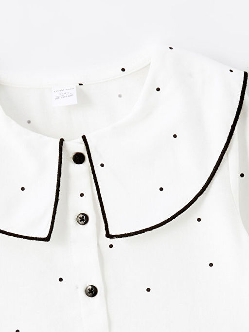 Bebe Yaka Uzun Kollu K?z Bebek 3l? Tak?m - Waikiki фото 3