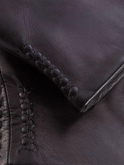 Перчатки женские н/м ягн IS0424 black - Eleganzza фото 7