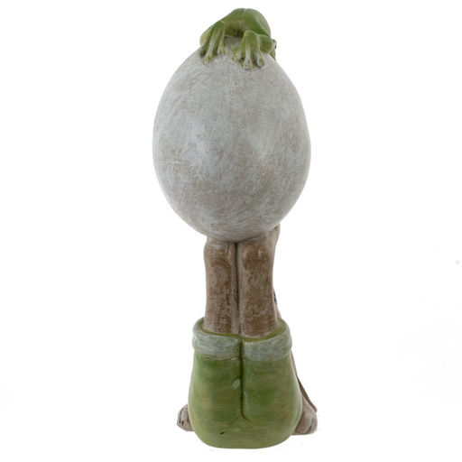 Фигурка декоративная "Заяц с яйцом", L11 W7 H18,5 см