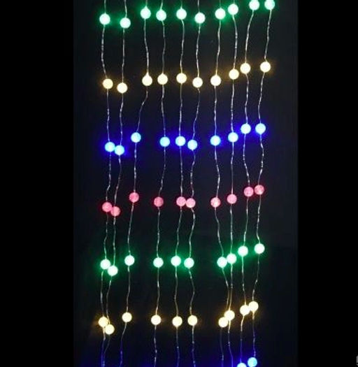 Гирлянда Штора Шарики 3,0*3,0 м - Ип лебедев о.ю фото 3