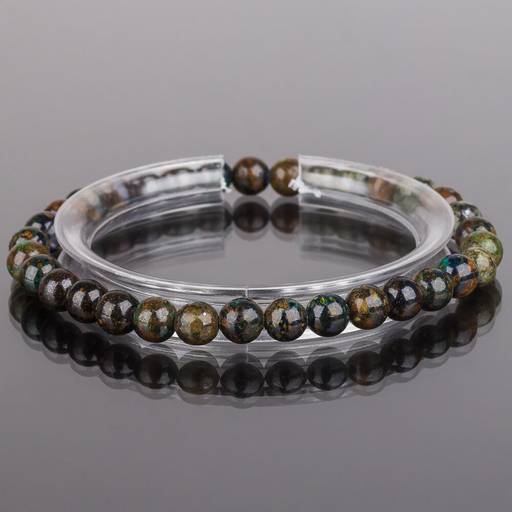 Браслет из камня Азурит (Африка) 18 см