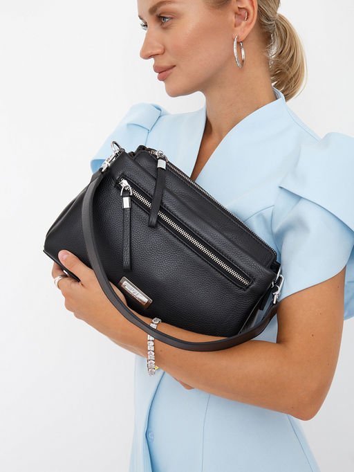 Сумка 1024CH black Polina&Eiterou