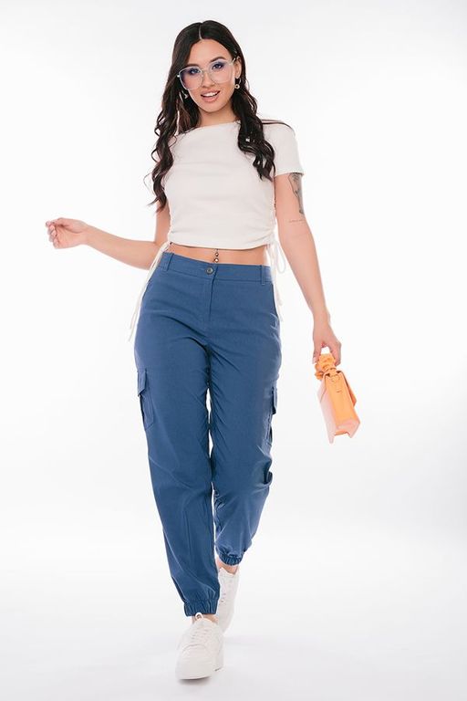 NOBBY, Женские брюки 95-21/7 (индиго) фото 2