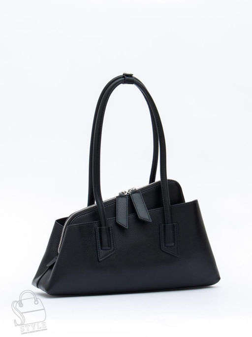 Сумка женская кожаная 6006L black Polina&Eiterou  в Новосибирске