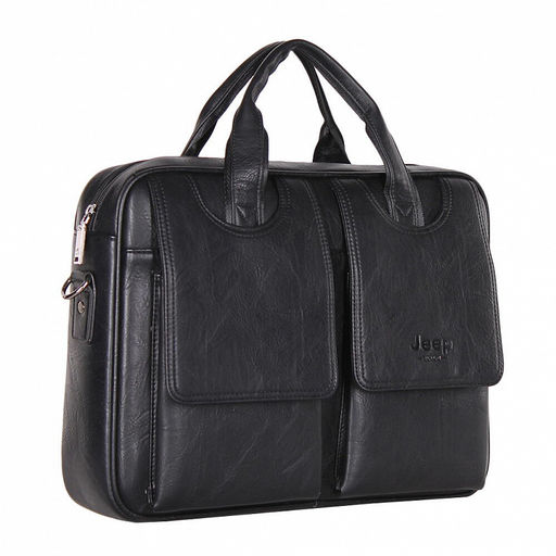 Портфель 1800-01 black Jeep