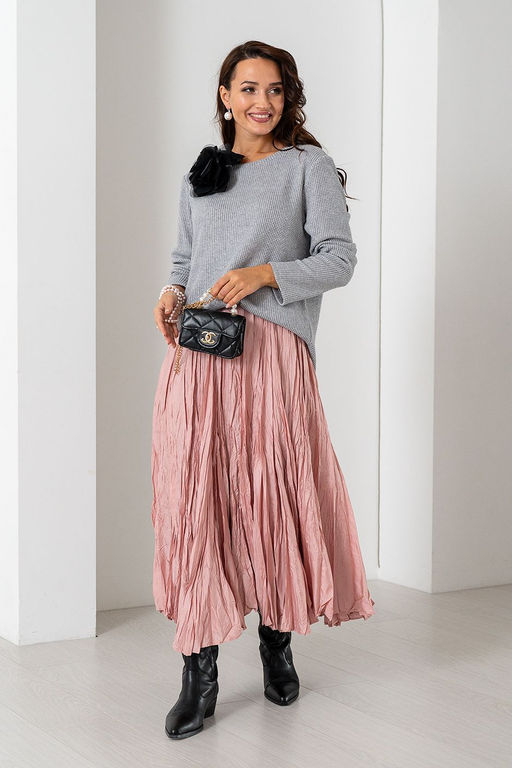 Джемпер АА-86л серый - Angelika фото 7