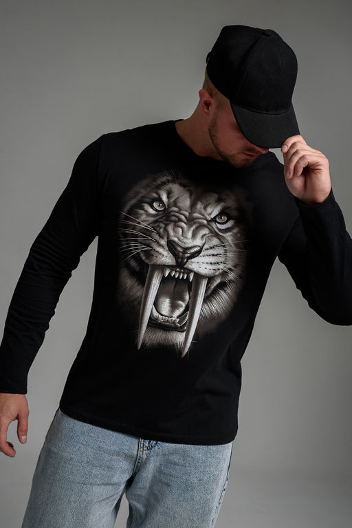 8514/1 Футболка с длинным рукавом мужская